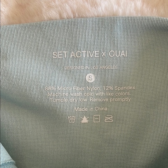 SET Active Sage Green Bike Shorts #120 - Picture 5 of 6